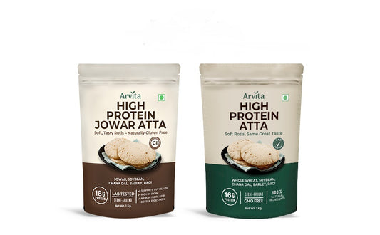 Daily Essential Combo : High Protein Jowar & Whole Wheat Atta