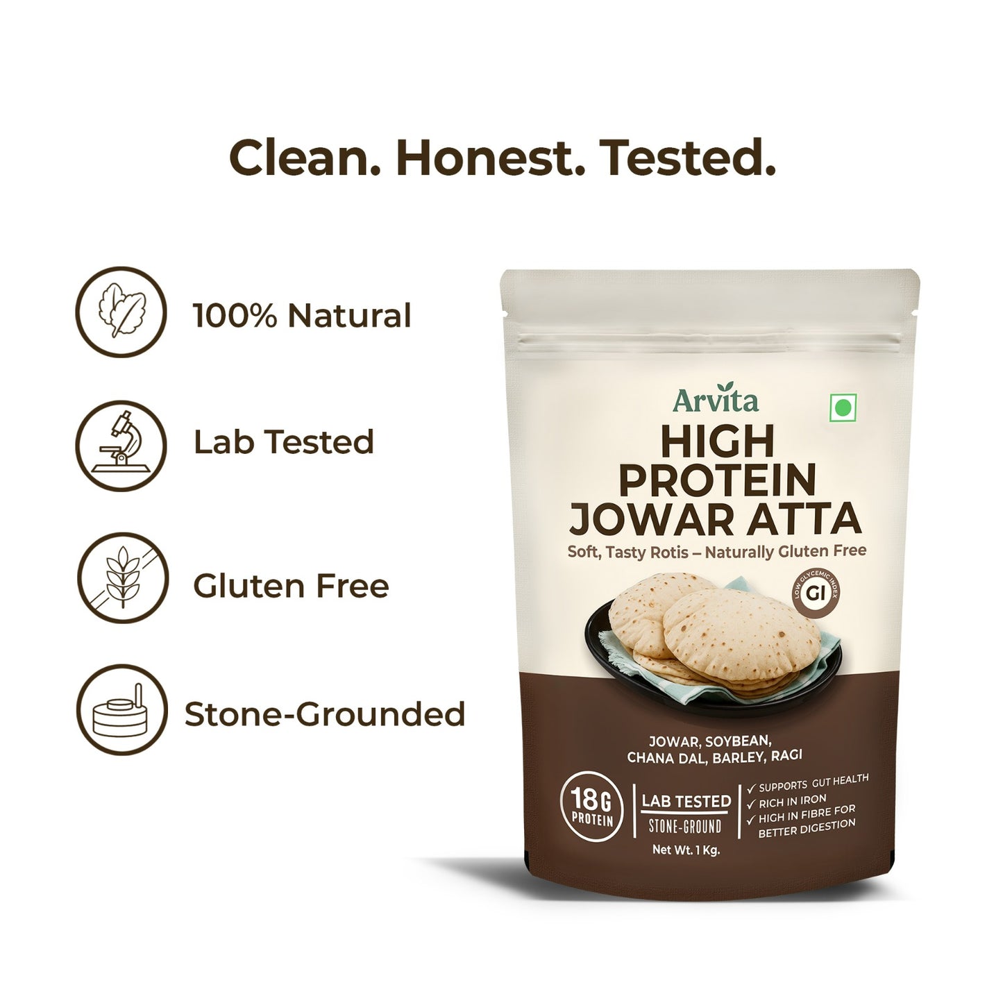 High Protein Gluten-Free Atta