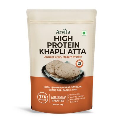 High Protein Khapli Atta